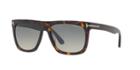 Tom Ford Morgan 57 Tortoise Square Sunglasses - Ft0513
