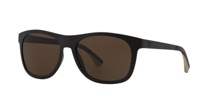 Emporio Armani Ea4034 57 Brown Square Sunglasses