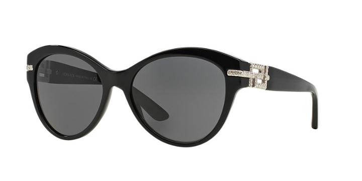Versace Black Round Sunglasses - Ve4283b