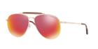 Tom Ford Sean Rose Gold Aviator Sunglasses - Ft0536