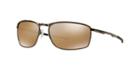 Oakley Conductor Brown Rectangle Sunglasses - Oo4107 60 8