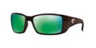 Costa Del Mar Blackfin Tortoise Rectangle Sunglasses - 06s000003