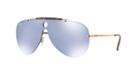 Ray-ban Shooter Blue Aviator Sunglasses - Rb3581n