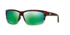 Costa Del Mar Green Rectangle Sunglasses - Cut