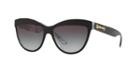 Burberry 56 Black Cat-eye Sunglasses - Be4267