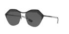 Bvlgari 62 Black Matte Square Sunglasses - Bv6109