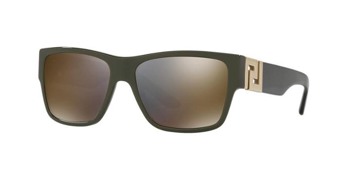 Versace 59 Green Square Sunglasses - Ve4296