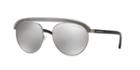 Emporio Armani Gunmetal Round Sunglasses - Ea2035