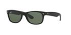 Ray-ban Wayfarer Black Matte Sunglasses, Polarized - Rb2132
