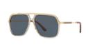 Gucci Gg0200s 57 Brown Square Sunglasses