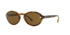 Versace 54 Tortoise Oval Sunglasses - Ve4352