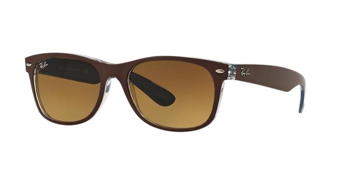Ray-ban Wayfarer Blue Square Sunglasses - Rb2132