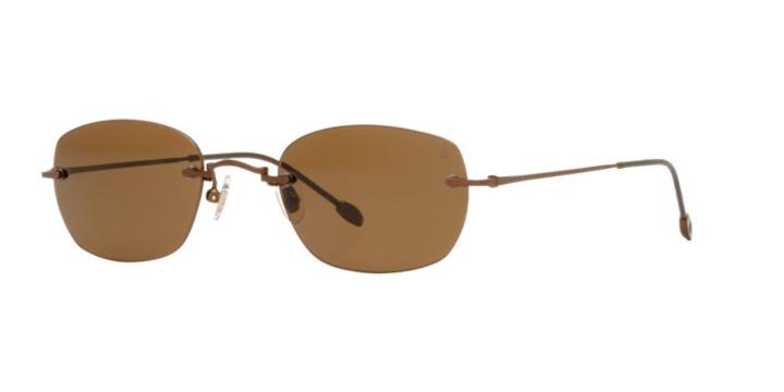 John Varvatos Jv793 50 Brown Square Sunglasses