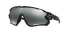 Oakley Jawbreaker Black Rectangle Sunglasses, Polarized - Oo9290