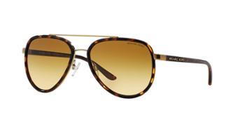 Michael Kors Playa Norte Tortoise Aviator Sunglasses - Mk5006