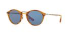 Persol 51 Brown Round Sunglasses - Po3166s