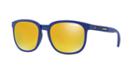 Arnette 55 Tigard Blue Square Sunglasses - An4238