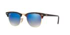 Ray-ban Clubmaster White Square Sunglasses - Rb3016