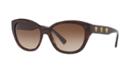 Versace 56 Tortoise Butterfly Sunglasses - Ve4343