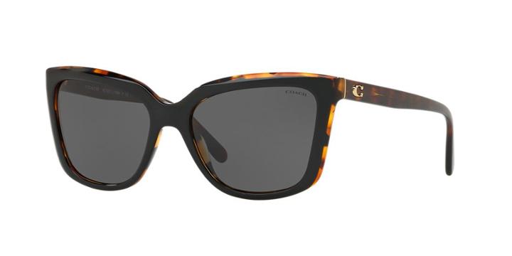 Coach 56 Tortoise Square Sunglasses - Hc8261