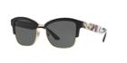 Burberry 54 Black Square Sunglasses - Be4265