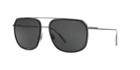 Dolce &amp; Gabbana 58 Gunmetal Square Sunglasses - Dg2165