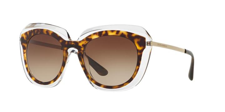 Dolce & Gabbana Tortoise Square Sunglasses - Dg4282