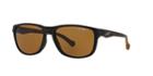 Arnette Black Matte Rectangle Sunglasses - An4214
