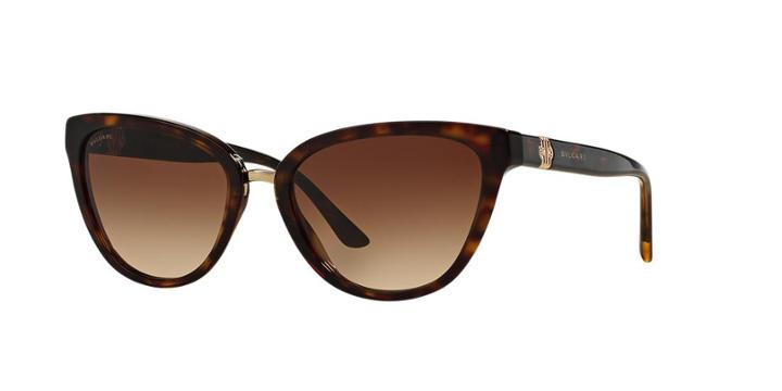 Bvlgari Brown Cat-eye Sunglasses - Bv8165