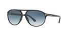 Tom Ford Jacob Black Aviator Sunglasses - Ft0447