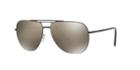 Giorgio Armani 59 Black Matte Square Sunglasses - Ar6060
