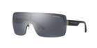 Armani Exchange Ax2024s 35 Gunmetal Square Sunglasses