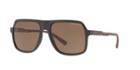 Armani Exchange Ax4066sf 58 Brown Square Sunglasses