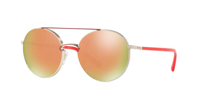 Valentino Va2002 Gold Round Sunglasses