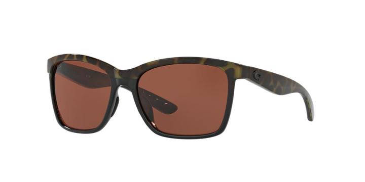 Costa Del Mar Green Rectangle Sunglasses - Anaa