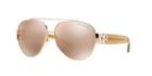 Michael Kors Tabitha Ii Rose Gold Aviator Sunglasses - Mk5012