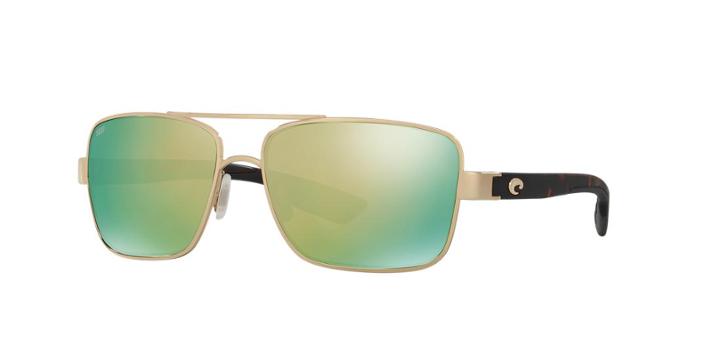 Costa Del Mar Rose Gold Rectangle Sunglasses - North Trn