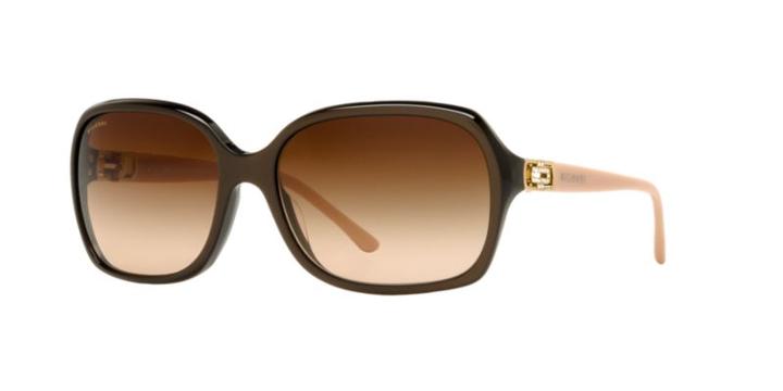Bvlgari Brown Square Sunglasses - Bv8106ba