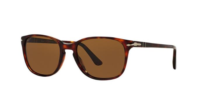 Persol Tortoise Square Sunglasses - Po3133s