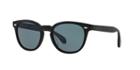 Oliver Peoples Ov5315su 52 Sheldrake Plus Black Matte Round Sunglasses