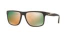 Emporio Armani Brown Square Sunglasses - Ea4071