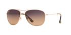 Maui Jim Cliffhouse Gold Aviator Sunglasses, Polarized