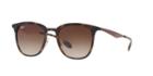 Ray-ban Tortoise Matte Square Sunglasses - Rb4278