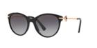 Bvlgari 55 Black Cat-eye Sunglasses - Bv8210b
