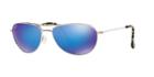 Maui Jim Baby Beach Silver Aviator Sunglasses, Polarized