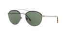 Giorgio Armani 55 Gunmetal Matte Wrap Sunglasses - Ar6032j