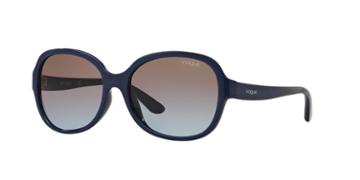 Vogue Vo5016sd 56 Asian Fitting Blue Square Sunglasses
