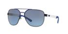 Emporio Armani 62 Black Square Sunglasses - Ea2064