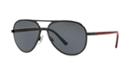 Polo Ralph Lauren Black Aviator Sunglasses - Ph3102
