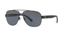 Polo Ralph Lauren 60 Black Pilot Sunglasses - Ph3110